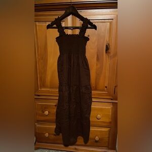 Quince Chocolate Brown Ladies Casual Dress